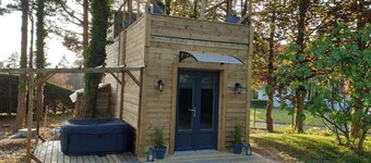 Magnificent Tiny House with garden and private spa 10 minutes from Le Touquet