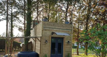 Magnificent Tiny House with garden and private spa 10 minutes from Le Touquet