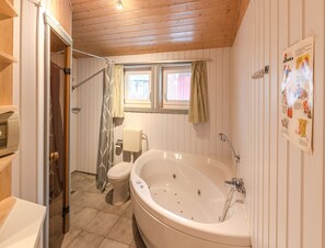 House | Bathroom - Ferienhaus mit Sauna im Ferienpark Mirow (Mirow)