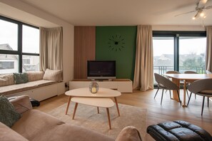 Living area - Apartment in De Panne Near the Beach (Koksijde)