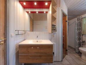 House | Bathroom - Ferienhaus mit Sauna im Ferienpark Mirow (Mirow)