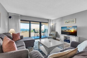 Condo, Multiple Beds (Santa Rosa Dunes 825) | Living area - Santa Rosa Dunes 825 (Pensacola Beach)