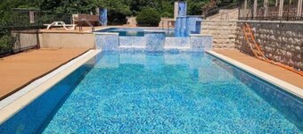 Entire Apartment in Herceg Novi. Swimming Pool, Nature Trail and nearby stream.