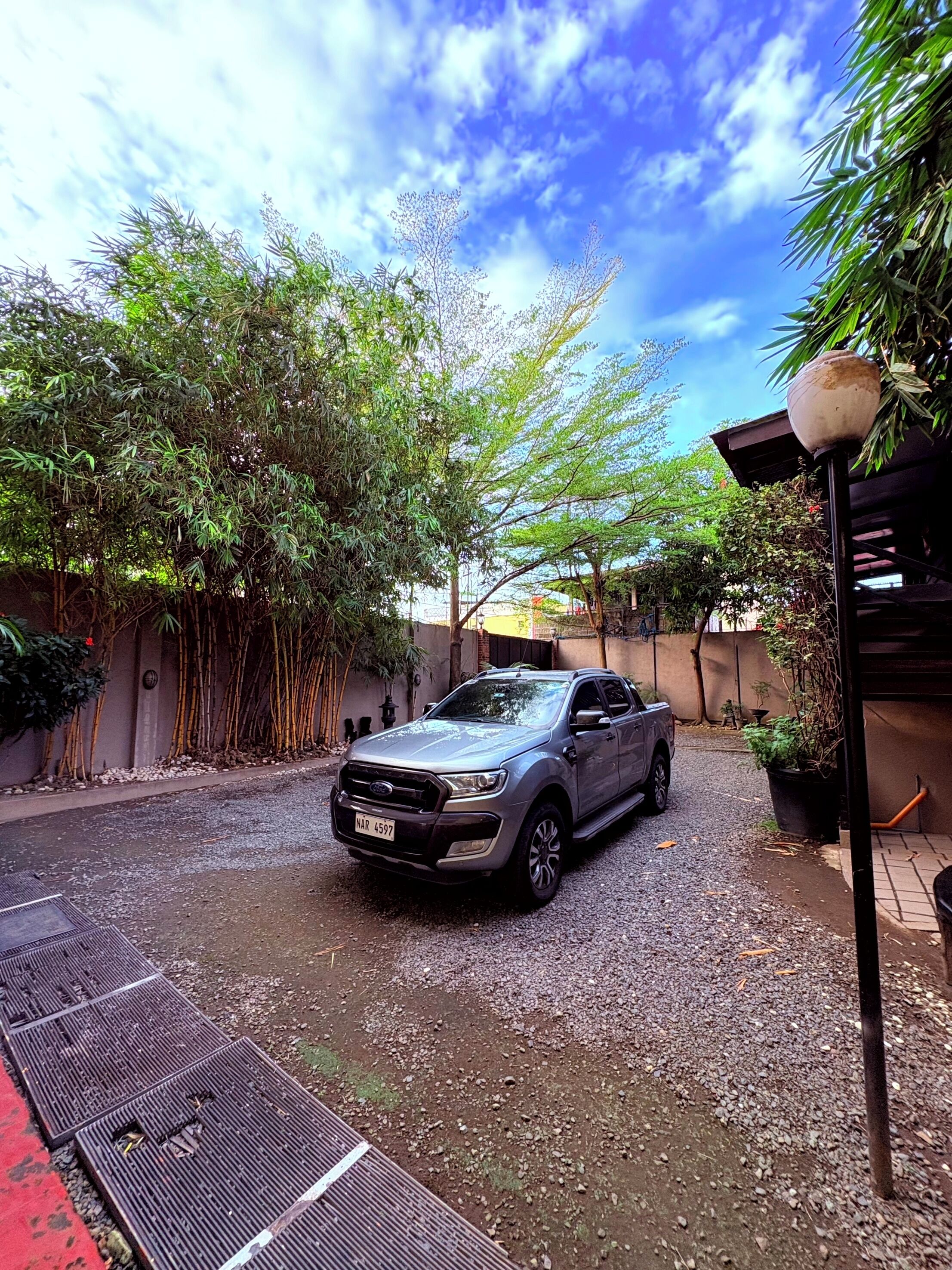 Enceinte de l’hébergement