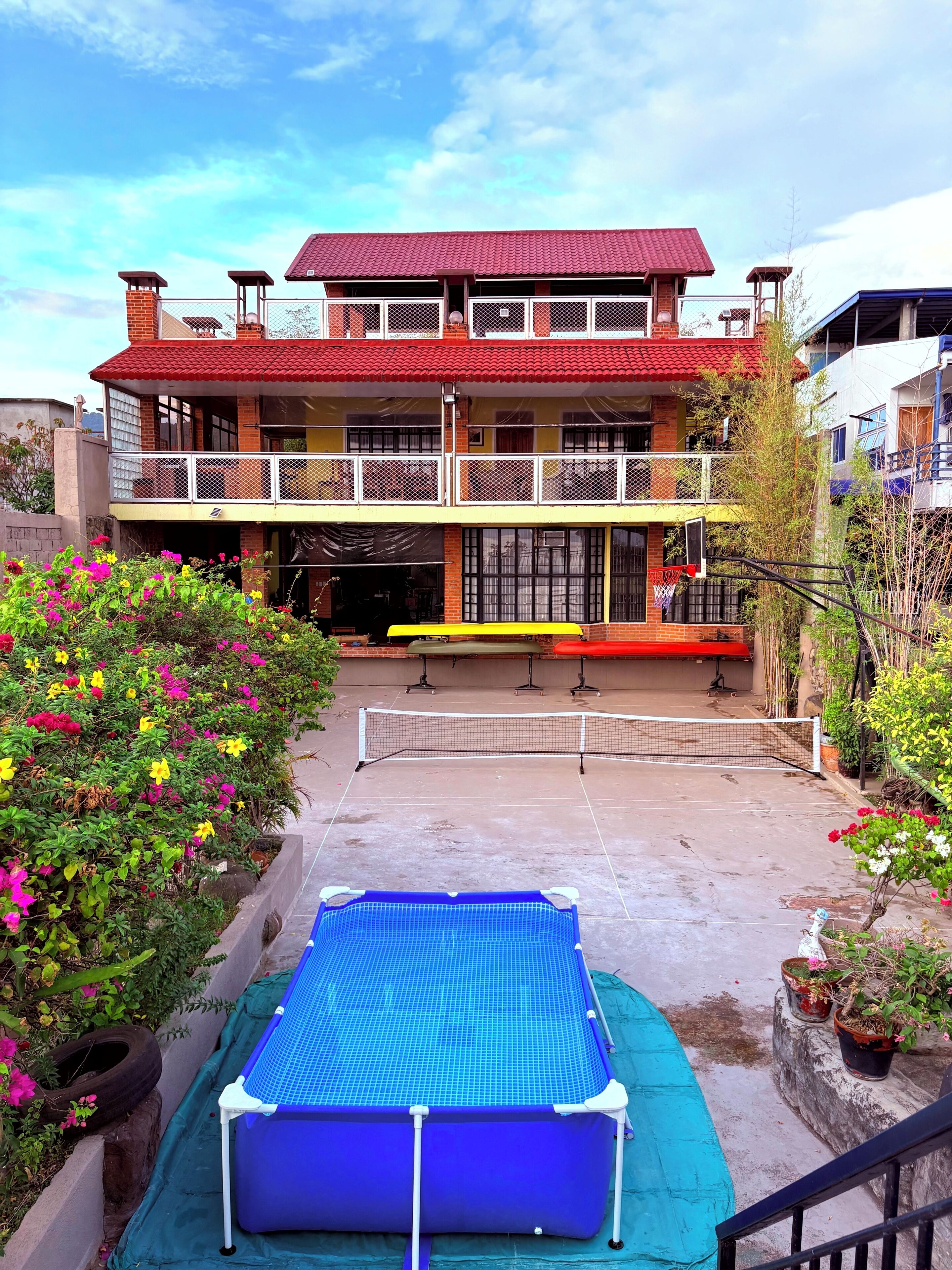 Enceinte de l’hébergement