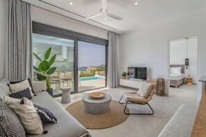 Smart TV - [NEW] Villa Meliades, w/ private pool - Adults only (Foinikas)