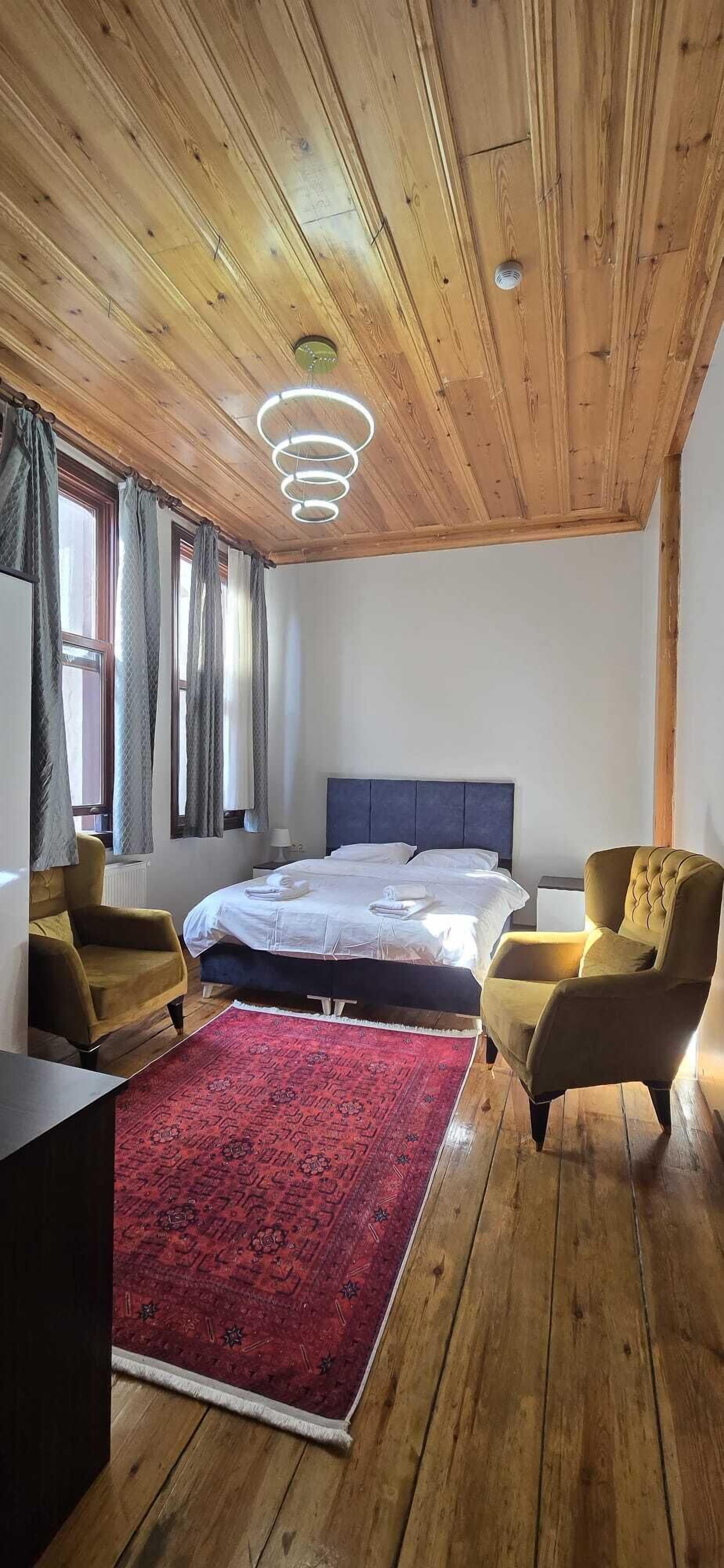 Deluxe Double Room, City View | Premium bedding, minibar, desk, laptop workspace