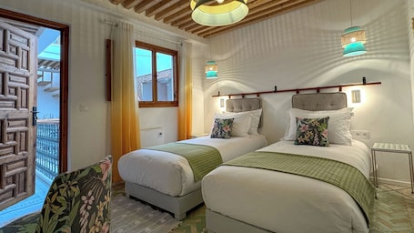 Kamar Twin Klasik | Wi-Fi gratis dan seprai linen