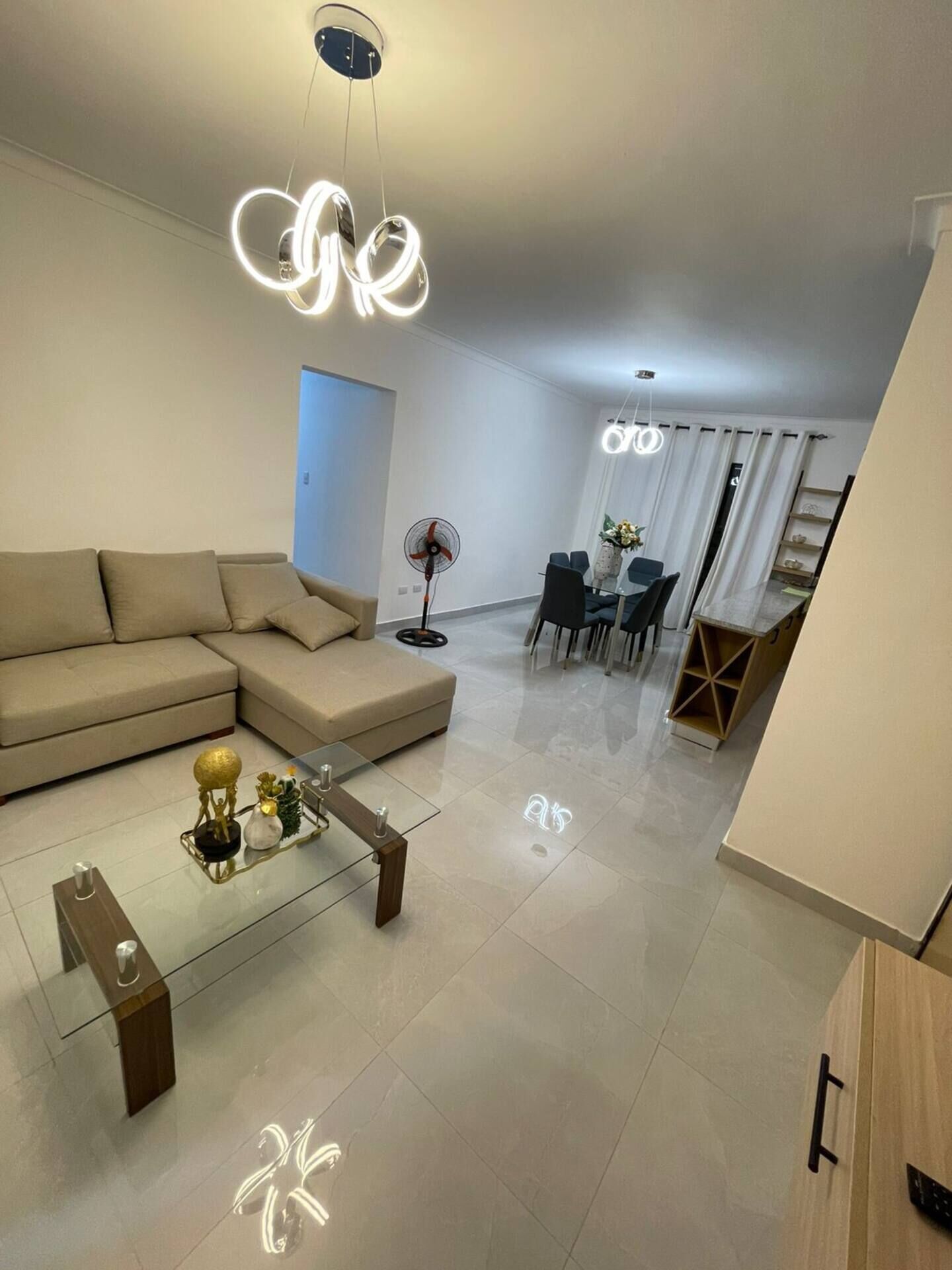 Área de sala de estar