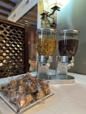 Frokostbuffé er inkludert hver dag