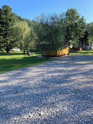 Overnattingsstedets uteområder