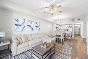 Condo, Multiple Beds (Calypso 3-1107) | Living area - Calypso 3-1107 (Panama City Beach)