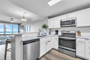Condo, Multiple Beds (Calypso 3-1107) | Private kitchen - Calypso 3-1107 (Panama City Beach)
