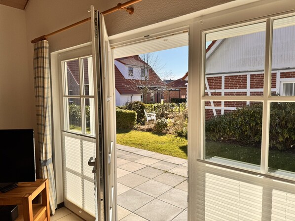 House | Balcony - Ferienhaus mit Kaminofen in Burhave (Butjadingen)