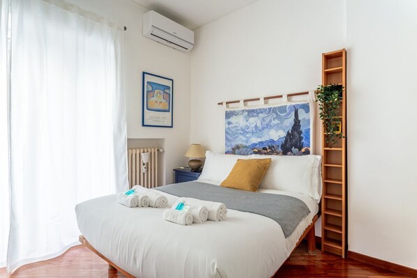 1 chambre, Wi-Fi, draps fournis