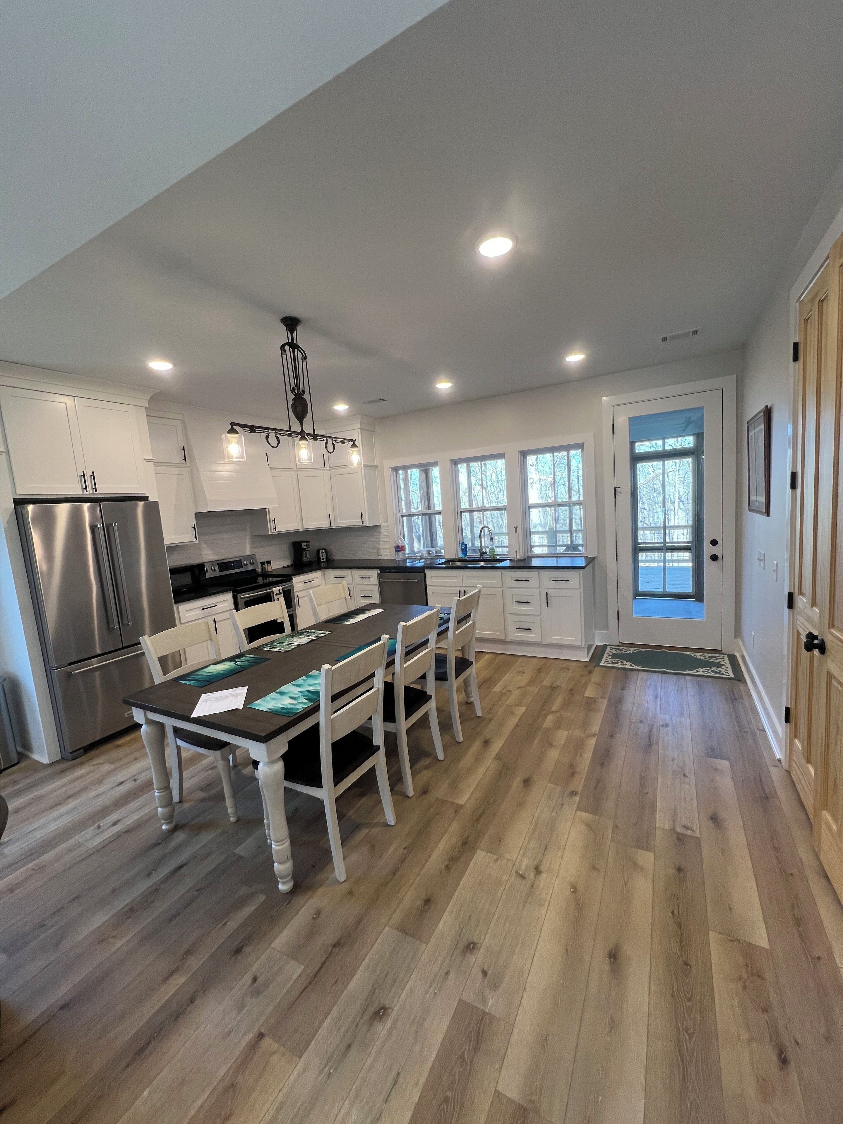 Microwave, oven, stovetop, paper towels