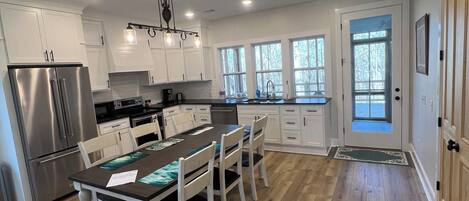 Microwave, oven, stovetop, paper towels