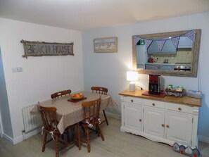 Dining - Widows Row Cottage, Historic Harbour Property, Panoramic Sea Views, DOG Friendly (Newcastle)