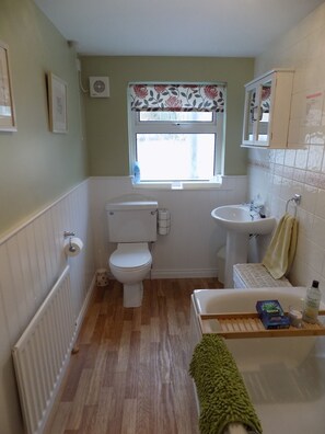 Shower, hair dryer, towels, soap - Widows Row Cottage, Historic Harbour Property, Panoramic Sea Views, DOG Friendly (Newcastle)