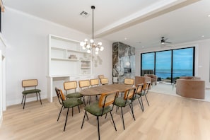 Dining - NEW LUXURY 4,000 SF Waterfront Home w/Pool , Sleeps 20 (Port Isabel)