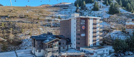 Façade de l’hébergement