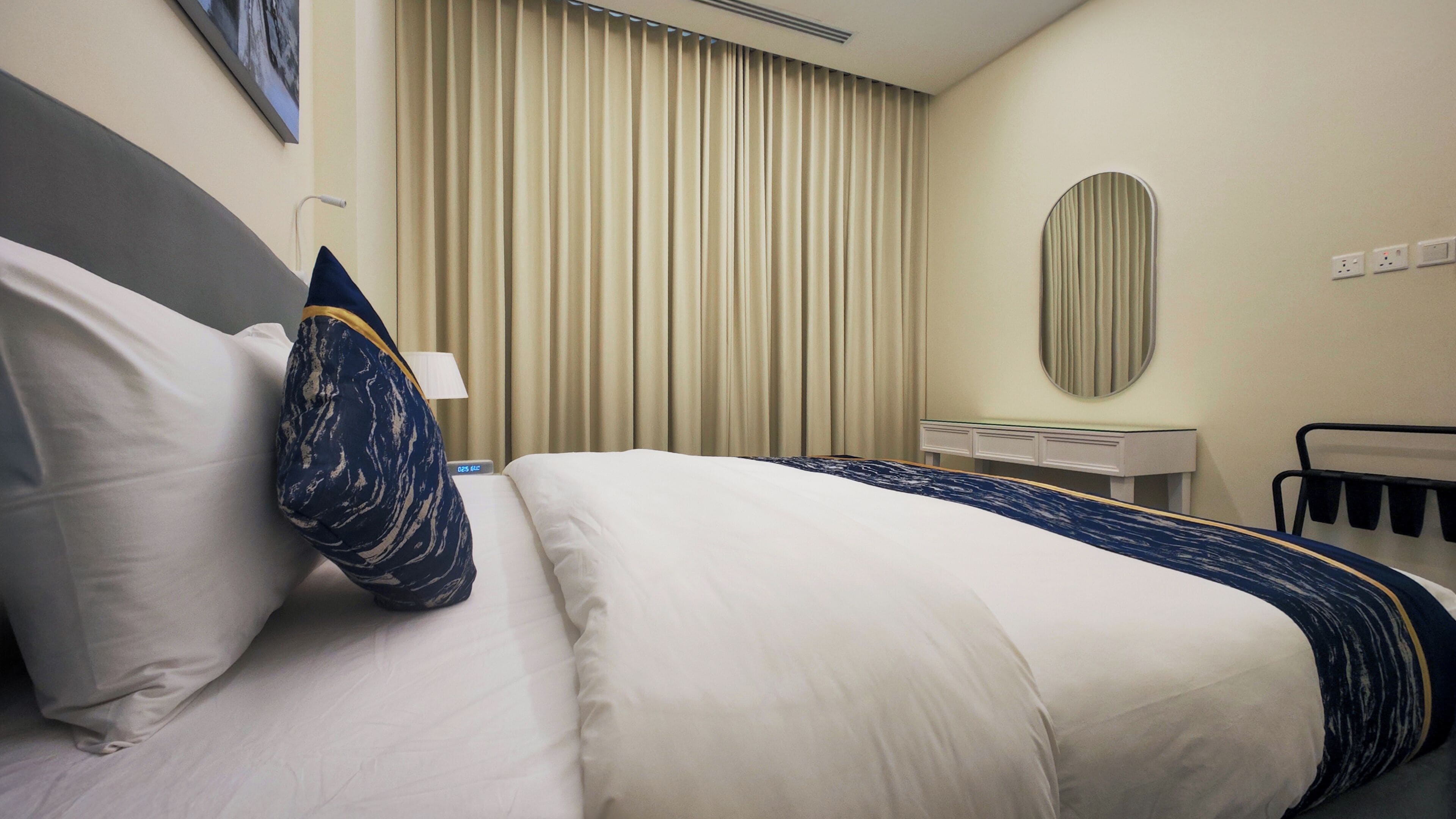 Draps en coton égyptien, literie de qualité supérieure, surmatelas