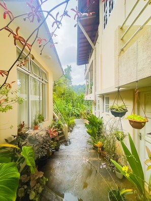 Exterior detail - Charming 4-bedroom bed & breakfast in lovely Hindagala with WiFi, AC (Hindagala)