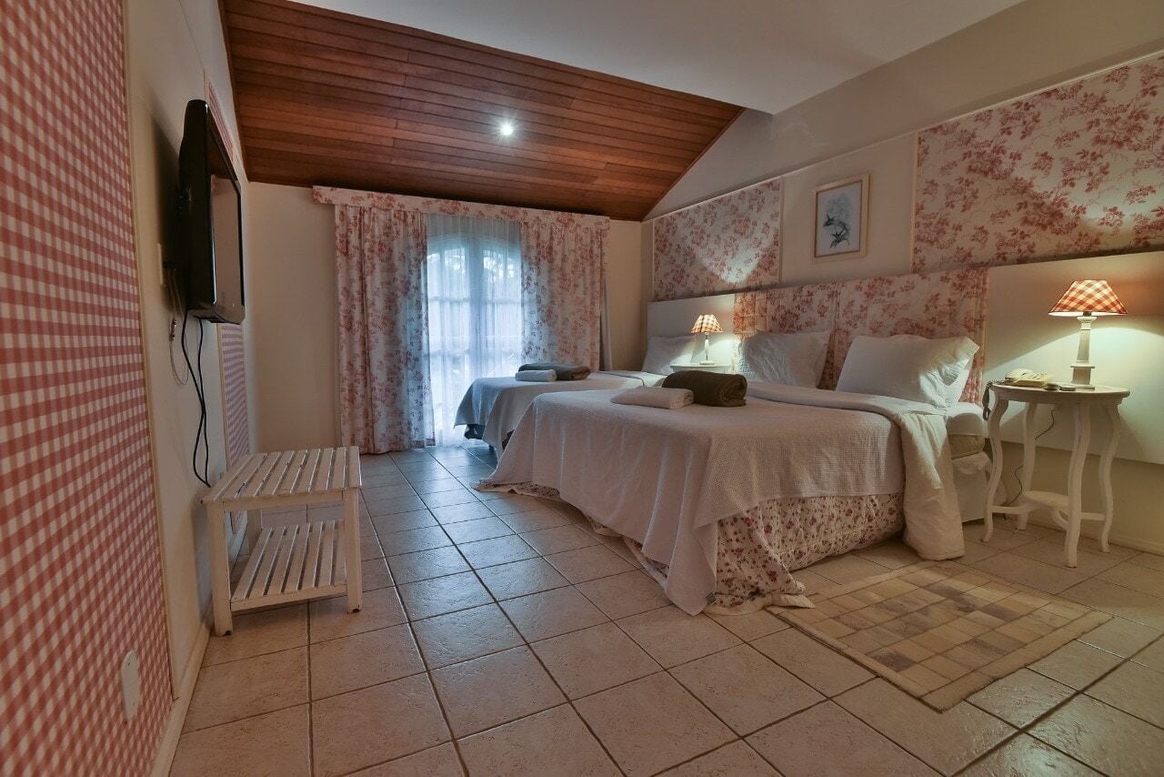 Kahden hengen deluxe-huone, näköala pihalle