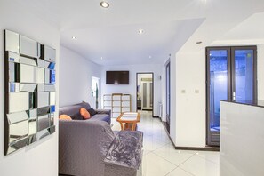 Living area - Pretty designer duplex (Bagnères-de-Luchon)