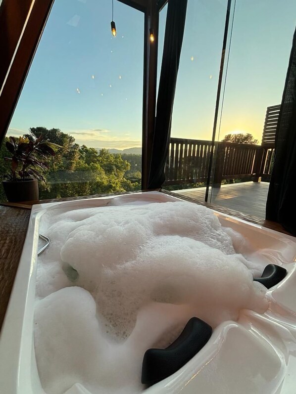 Deluxe Chalet, Balcony, Valley View | Terrace/patio