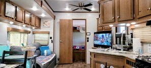 Interior - Romance Glamping | Pup Paradise | Near River | ADA (Smithville)