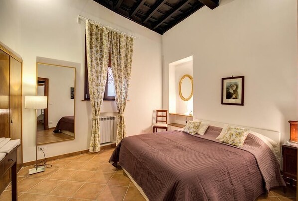 2 bedrooms, iron/ironing board, travel crib, WiFi