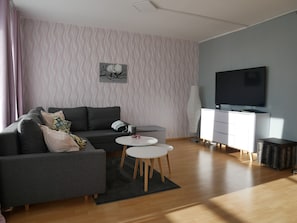 Smart-tv och böcker