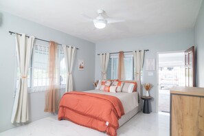 Deluxe-Haus, Gartenblick | 3 Schlafzimmer, Verdunkelungsvorhänge, Bügeleisen/Bügelbrett