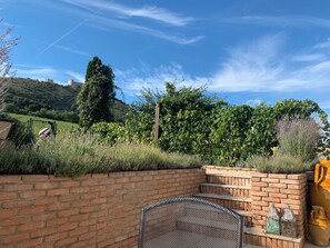 Property grounds - Charming 2-bedroom cottage in Pavlov with WiFi access (Pavlov)