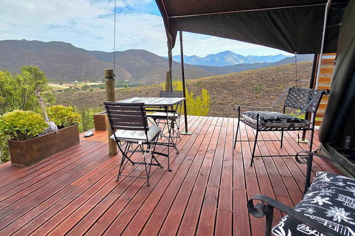 ラグジュアリー テント マウンテンビュー | テラス / パティオ
