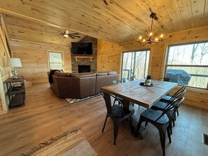 Dining - Newly built, Cabin in the Clouds (Bryson City)