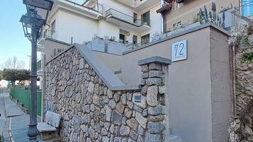 Fassade der Unterkunft