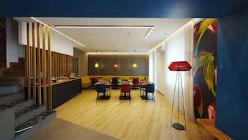 35-inch flat-screen TV with cable channels