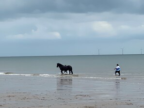Beach nearby - 6-berth holiday home in Skegness, just a short walk from the beach, perfect for family holidays! (Skegness)