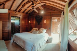 2 bedrooms, WiFi - Ecolodge Anacardier- Bungalow Deluxe 1 (Saint-Francois)