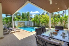 Outdoor pool - West Facing Boutique Pool Villa Three Bedrooms Villa (Phuket)
