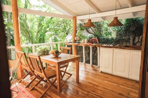 Restauration en plein air