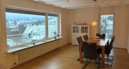 Vacation apartment near great hiking trails and ski areas