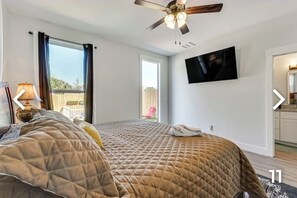 3 室のベッドルーム、アイロン / アイロン台、WiFi (無料)、ベッドシーツ