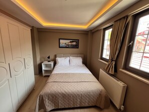 Premium bedding, free WiFi, bed sheets