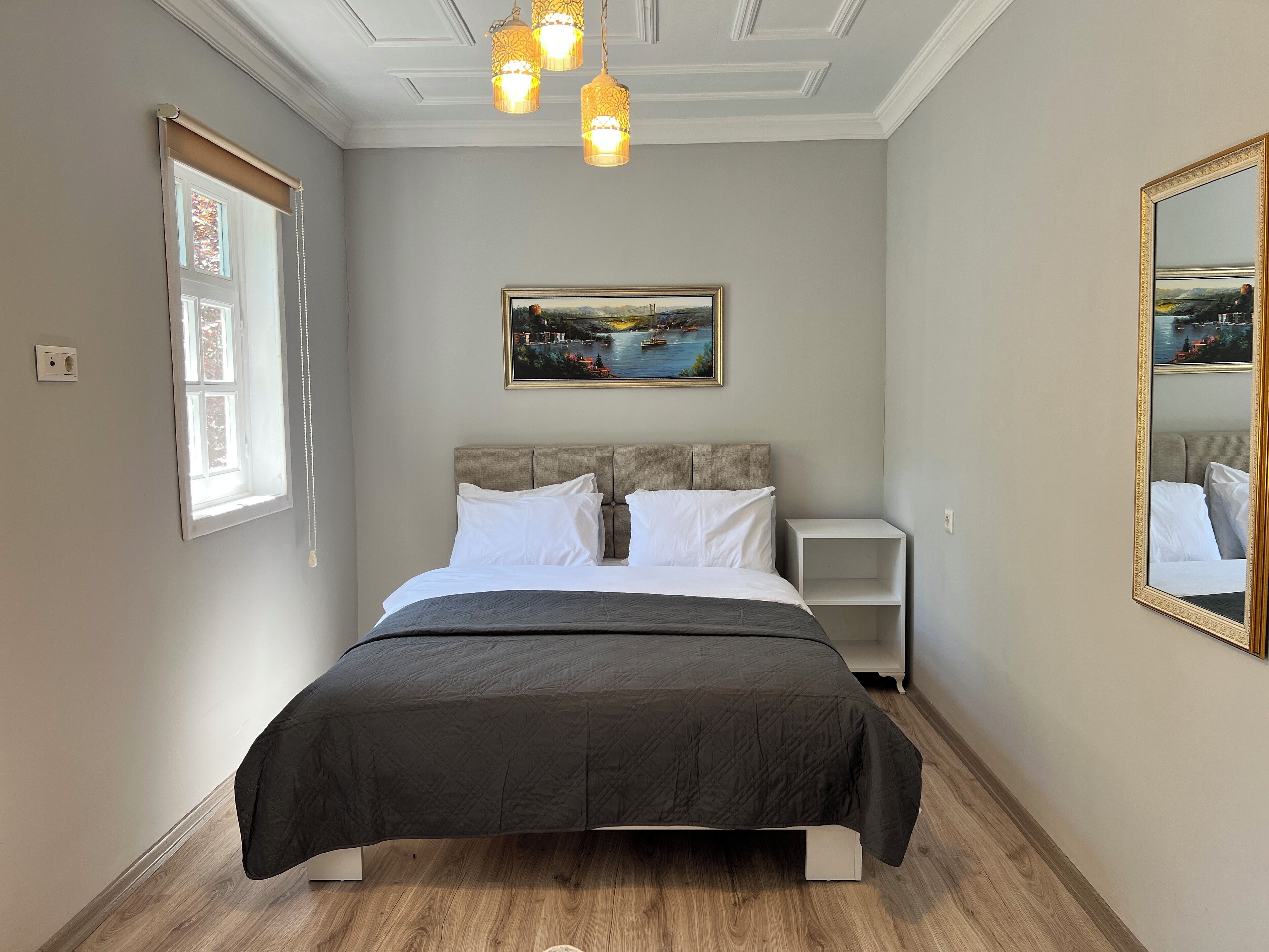 エグゼクティブ デュープレックス ガーデンビュー | 高級寝具、WiFi (無料)、ベッドシーツ