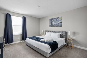 5 bedrooms, iron/ironing board, free WiFi, bed sheets