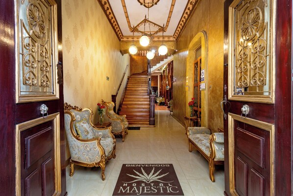 Interior entrance