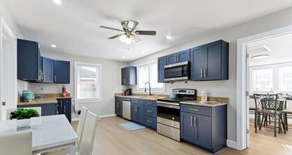 Spacious 4-bedroom house in amazing Portsmouth with WiFi